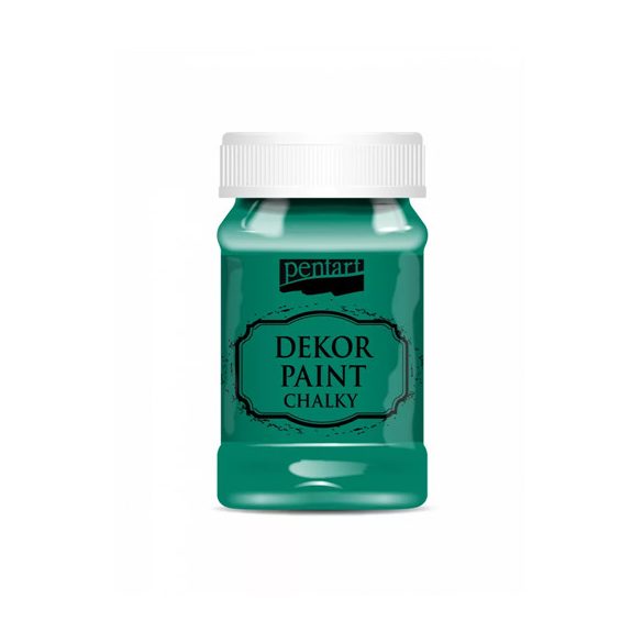 Dekor krétafesték lágy 100 ml - Zöld
