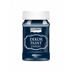 Dekor krétafesték lágy 100 ml - Tengerészkék