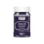 Dekor krétafesték lágy 100 ml - Padlizsán