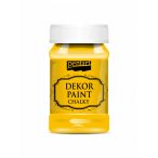 Dekor krétafesték lágy 100 ml - Napsárga