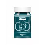 Dekor krétafesték lágy 100 ml - Smaragdzöld