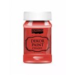 Dekor krétafesték lágy 100 ml - Piros