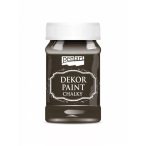 Dekor krétafesték lágy 100 ml - Gesztenyebarna