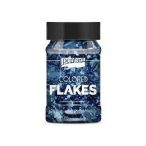 Színes fólia pehely 100ml - Kék