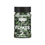 Színes fólia pehely 100ml - Zöld/ ezüst