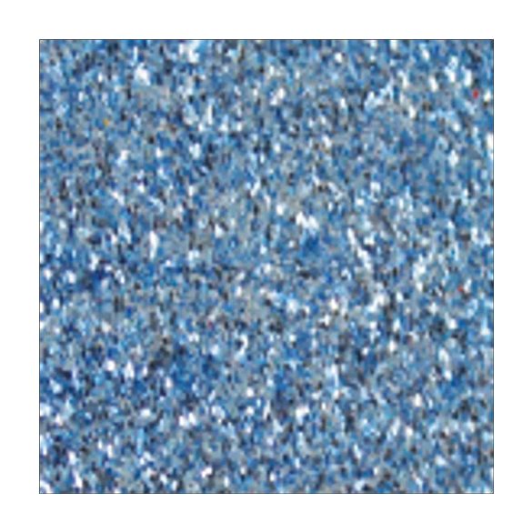 Dekorgumi glitteres 2mm A4 - Kék S/10