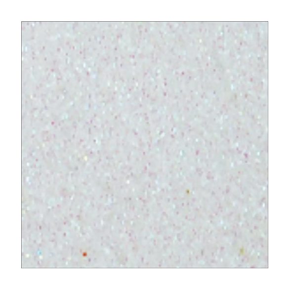 Dekorgumi glitteres 2mm A4 - Fehér S/10