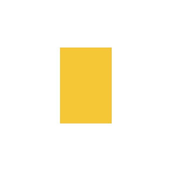 Dekorgumi 2 mm A/4 - Napsárga (10db/csom.)