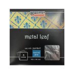 Füstfólia 14x14cm - Ezüst (5 lap/csom)