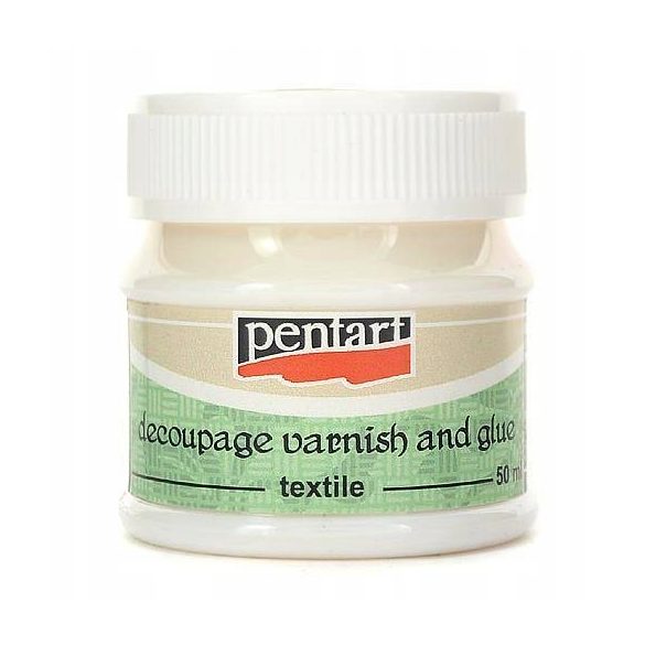 Dekupázs ragasztólakk 50ml - Textilre