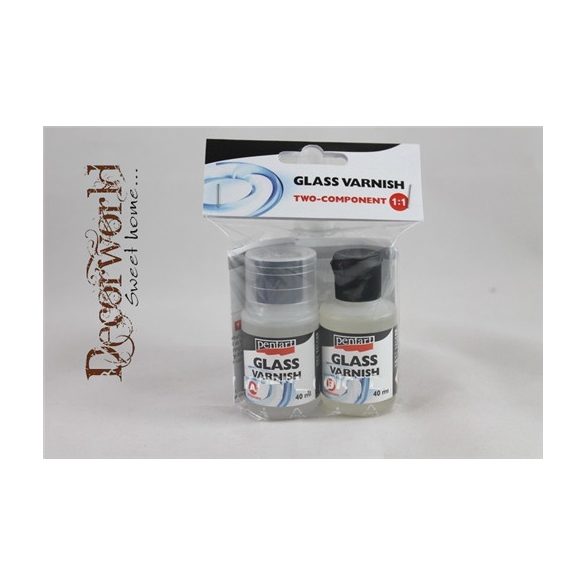 Üveglakk 1:1 szett 2 x 40 ml