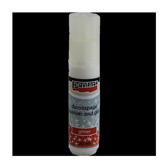 Glitteres dekupázs ragasztólakk 20 ml