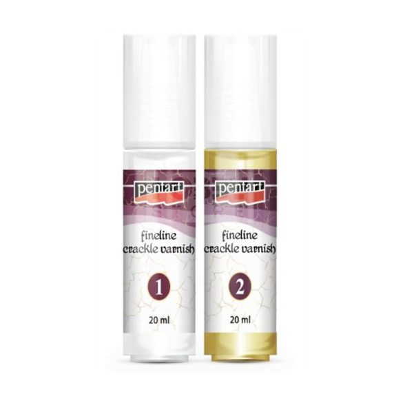 Finomvonalas repesztőlakk szett 20 ml