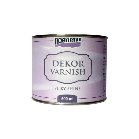 Dekorlakk selyemfényű 500ml