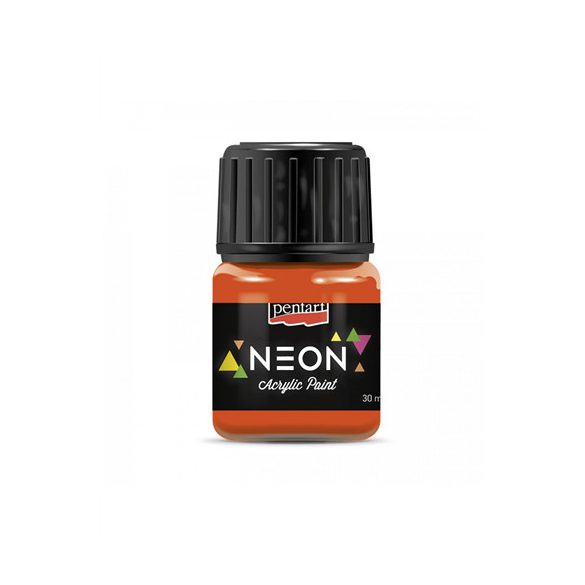 Neon akrilfesték 30 ml - Narancs