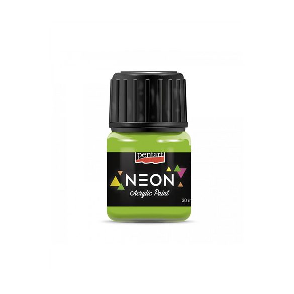 Neon akrilfesték 30ml - Zöld