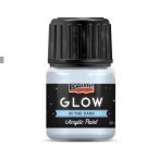 GLOW sötétben világító akrilfesték 30ml - Kékesfehér