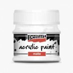 Matt akrilfesték 50ml - Fehér