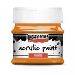 Matt akrilfesték 50ml - Narancs