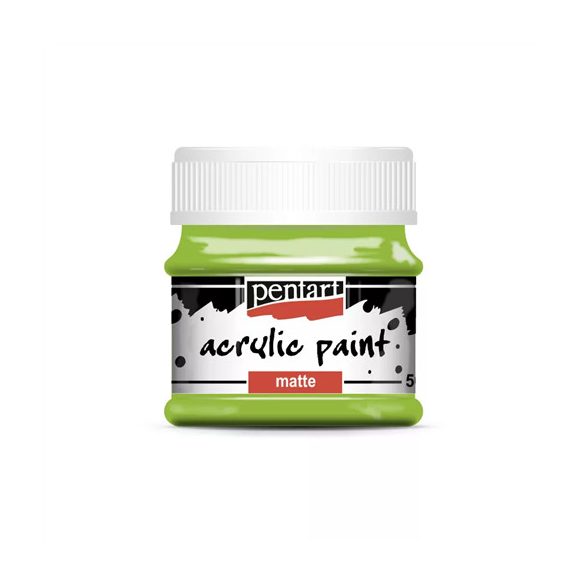 Matt akrilfesték 50ml - Almazöld