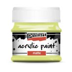 Matt akrilfesték 50ml - Limezöld