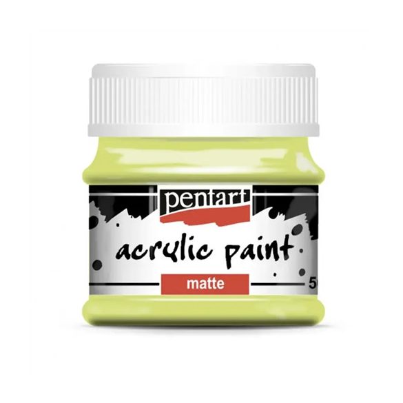 Matt akrilfesték 50ml - Limezöld