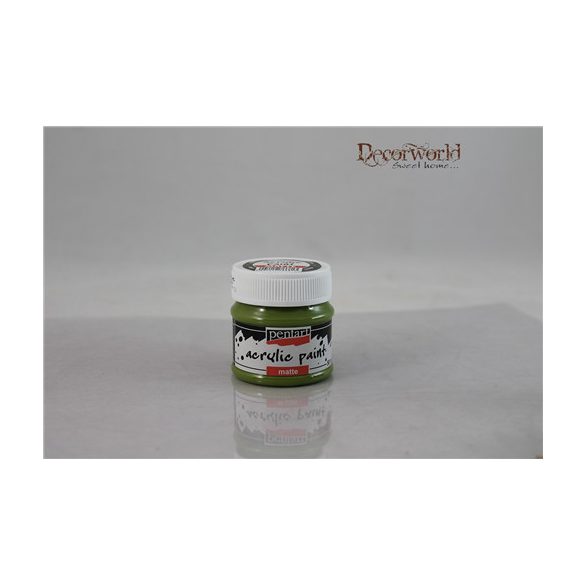 Matt akrilfesték 50ml - Oliva
