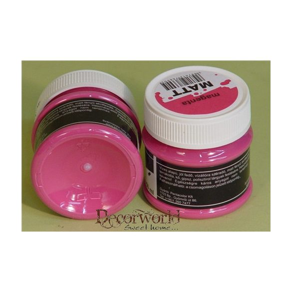 Matt akrilfesték 50 ml - Magenta
