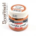 Matt akrilfesték 50 ml - Vörösbarna agyag