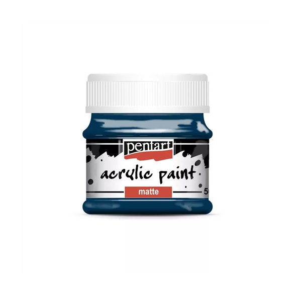 Matt akrilfesték 50 ml - Indigókék