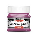 Matt akrilfesték 50ml - Mályva