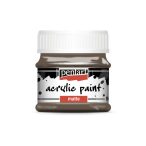 Matt akrilfesték 50ml - Földbarna