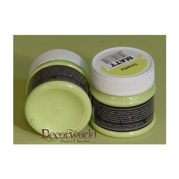 Matt akrilfesték 50 ml - Limetta