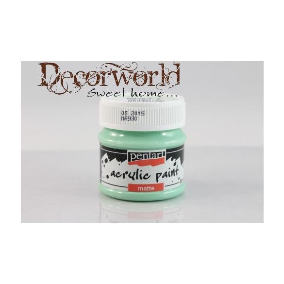 Matt akrilfesték 50ml - Pisztácia