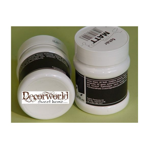 Matt akrilfesték 230 ml - Fehér