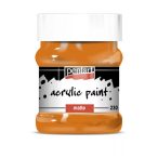 Matt akrilfesték 230ml - narancs