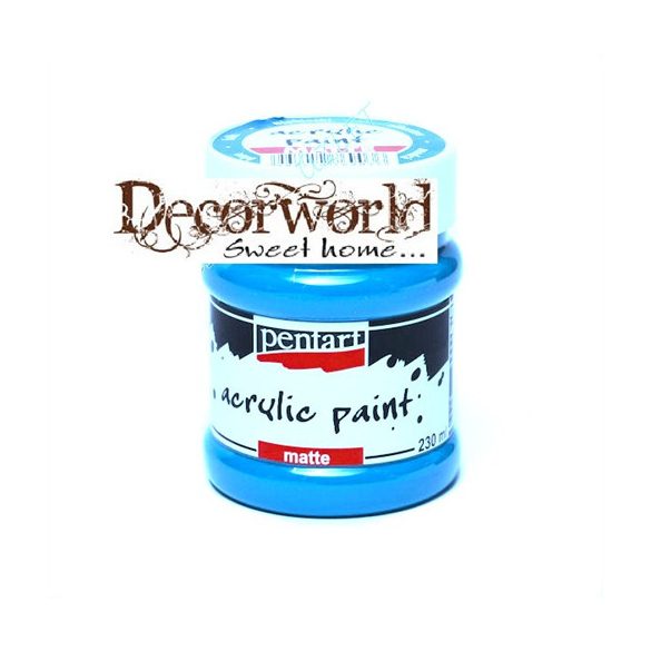 Matt akrilfesték 230 ml - Világoskék