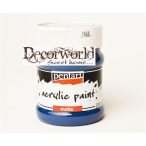 Matt akrilfesték 230 ml - Sötétkék