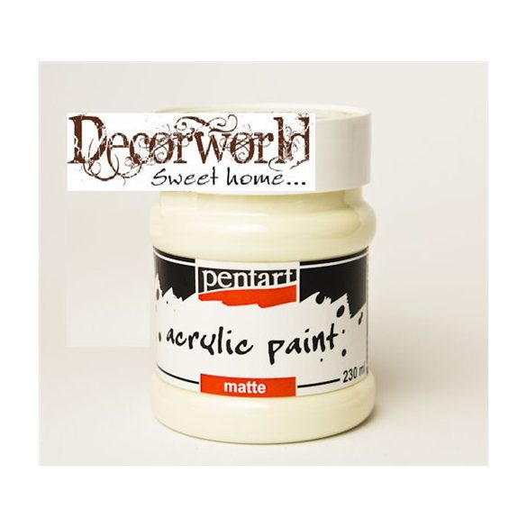 Matt akrilfesték 230 ml - Vaj