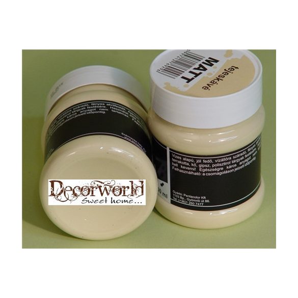 Matt akrilfesték 230 ml - Tejeskávé