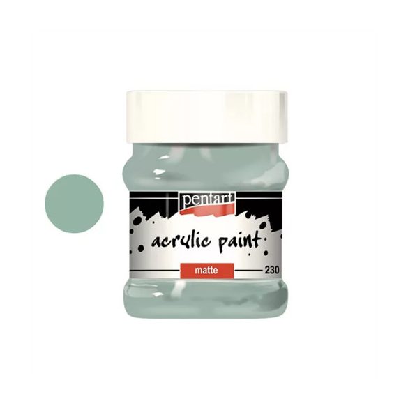 Matt akrilfesték 230 ml - Country zöld
