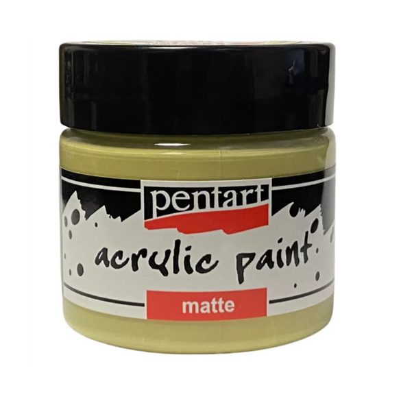 Matt akrilfesték 50ml - Vintage sárga