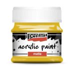 Matt akrilfesték 50ml - Mandarin
