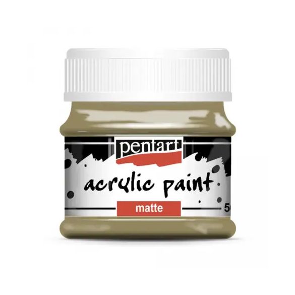 Matt akrilfesték 50ml - Sólyombarna