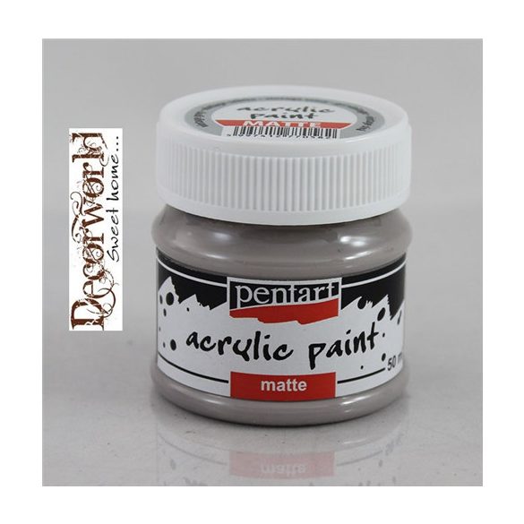Matt akrilfesték 50 ml - Vintage szürke