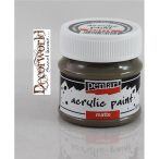 Matt akrilfesték 50 ml - Iszapszürke