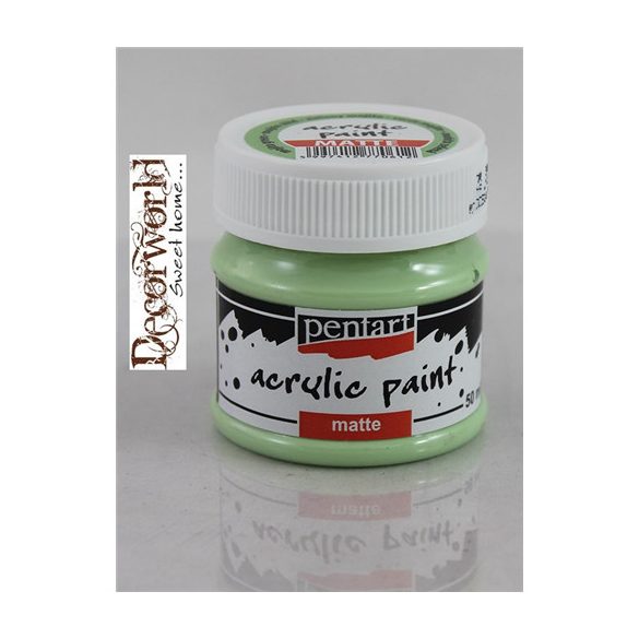Matt akrilfesték 50 ml - Mojito zöld