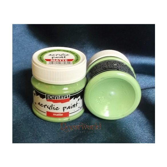 Matt akrilfesték 50 ml - Levélzöld