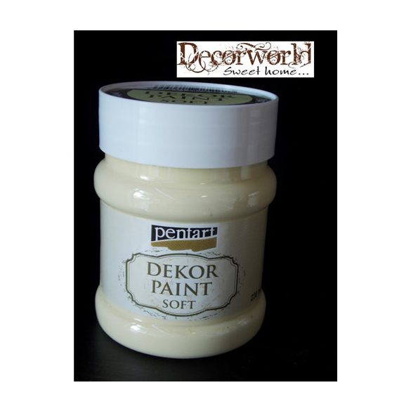 Dekor krétafesték lágy 230ml - Sárga