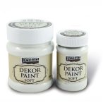 Dekor krétafesték lágy 100 ml - Krémfehér